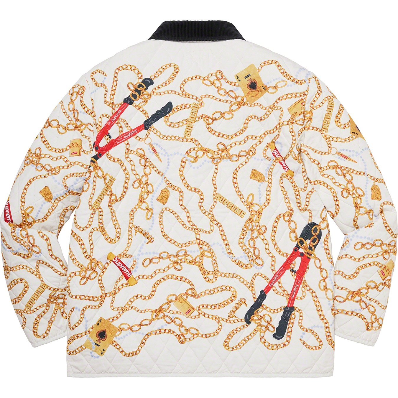Chains Quilted Jacket view 4